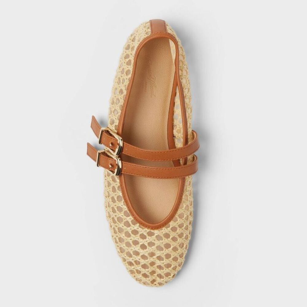 Open Box - Universal Thread - Women’s Henrietta Shoes with Memory Foa Cognac - Picture 3 of 3
